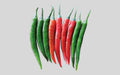 Morich Super chili (kacha morich) grown from Lalteer seeds